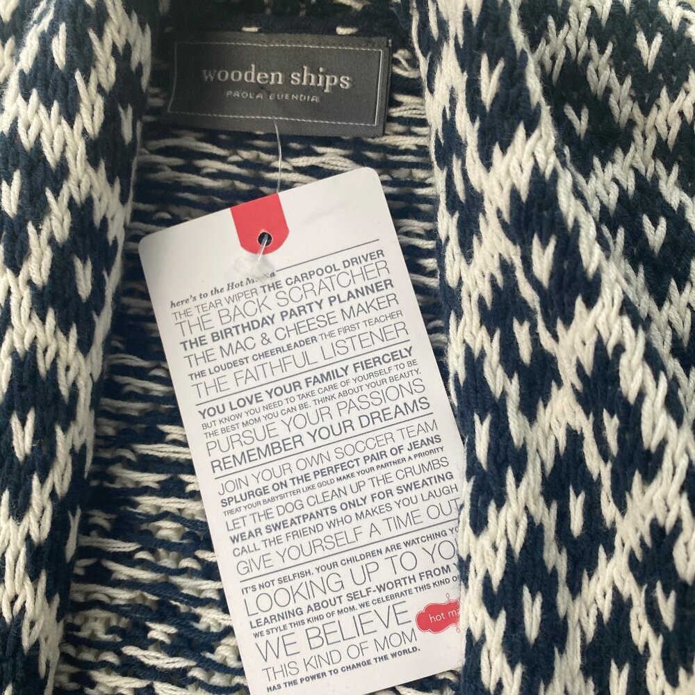 NWT Anthropologie - Wooden Ships Cardigan Sweater